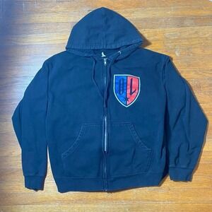 Def Leppard Rock Of Ages Zip Up Hoodie Large